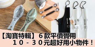 【淘寶特輯】推介6款10-30元平價實用，超好用小物件！
